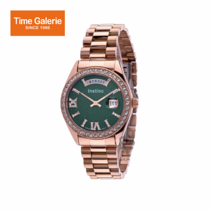 Instinc M6132M-XD1RRQ Rose Gold Stainless Steel Band Women Watch Instinc M6132M-XD1RRQ Rose Gold Stainless Steel Band Women Watch