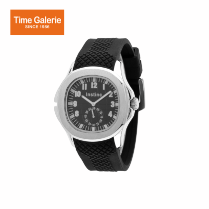 Instinc M6181L-NZ2WHH Black Silicon Band Men Watch Instinc M6181L-NZ2WHH Black Silicon Band Men Watch