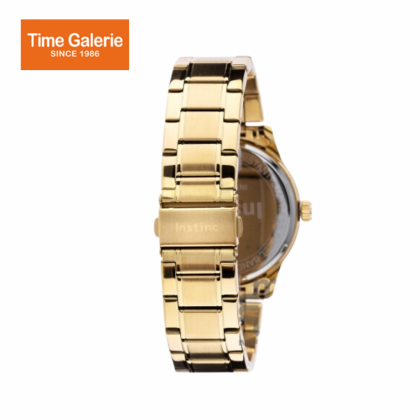 Instinc M6182L-XZ1GGY Gold Stainless Steel Band Men Watch Instinc M6182L-XZ1GGY Gold Stainless Steel Band Men Watch