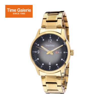 Instinc M6182L-XZ1GGY Gold Stainless Steel Band Men Watch Instinc M6182L-XZ1GGY Gold Stainless Steel Band Men Watch