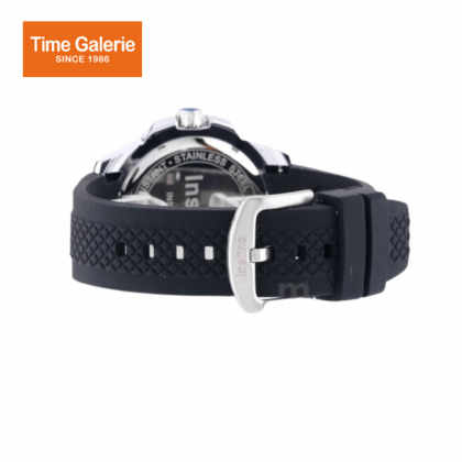 Instinc M6183L-NZ1WHW Black Silicon Band Men Watch Instinc M6183L-NZ1WHW Black Silicon Band Men Watch