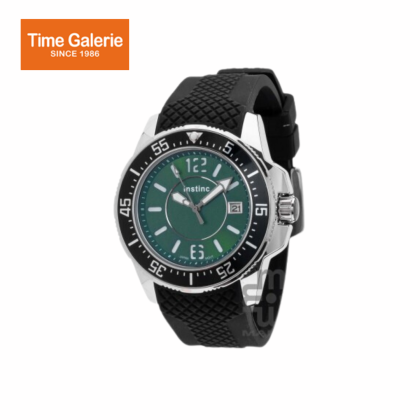 Instinc M6183L-NZ1WHQ Black Silicon Band Men Watch Instinc M6183L-NZ1WHQ Black Silicon Band Men Watch