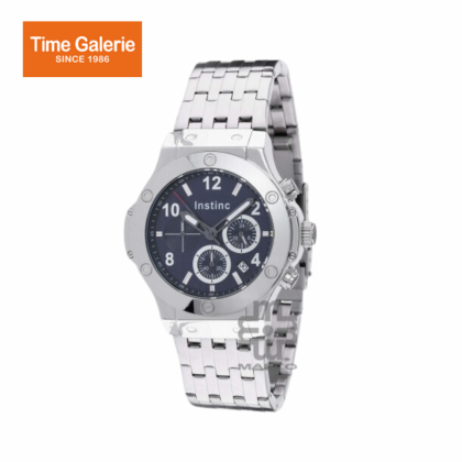 Instinc M6525L-XZ2WWB Silver Stainless Steel Band Men Watch