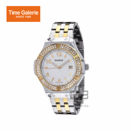 Instinc M6526L-XD1TTW Silver Stainless Steel Band Men Watch Instinc M6526L-XD1TTW Silver Stainless Steel Band Men Watch