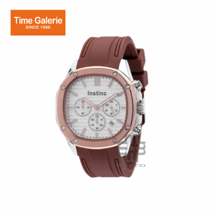 Instinc M6529L-NZ2ICW Brown Silicon Band Men Watch Instinc M6529L-NZ2ICW Brown Silicon Band Men Watch