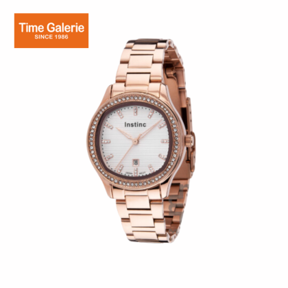 Instinc INS-DK01-RG-SL Rose Gold Stainless Steel Band Women Watch Instinc INS-DK01-RG-SL Rose Gold Stainless Steel Band Women Watch