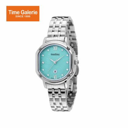 Instinc INS-DK02-SL-TB Silver Stainless Steel Band Women Watch Instinc INS-DK02-SL-TB Silver Stainless Steel Band Women Watch