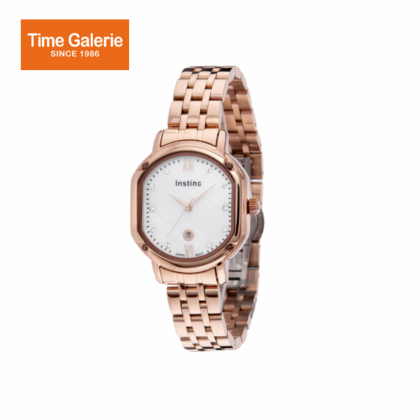 Instinc INS-DK02-RG-SL Rose Gold Stainless Steel Band Women Watch Instinc INS-DK02-RG-SL Rose Gold Stainless Steel Band Women Watch