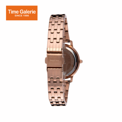 Instinc INS-DK03-RG-SL Rose Gold Stainless Steel Band Women Watch Instinc INS-DK03-RG-SL Rose Gold Stainless Steel Band Women Watch