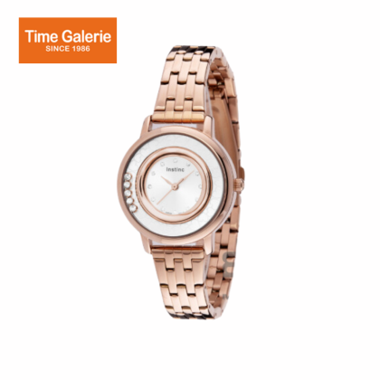 Instinc INS-DK03-RG-SL Rose Gold Stainless Steel Band Women Watch Instinc INS-DK03-RG-SL Rose Gold Stainless Steel Band Women Watch