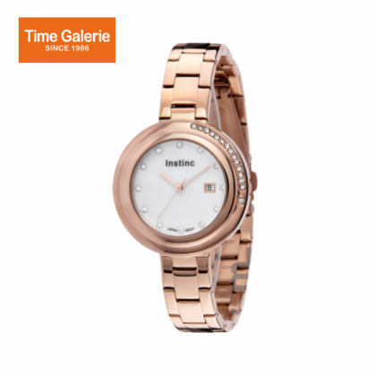 Instinc INS-DK04-RG-SL Rose Gold Stainless Steel Band Women Watch Instinc INS-DK04-RG-SL Rose Gold Stainless Steel Band Women Watch