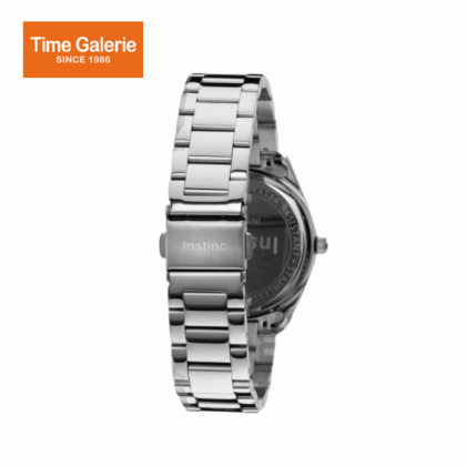 Instinc INS-DK05-SL-SL Silver Stainless Steel Band Men Watch Instinc INS-DK05-SL-SL Silver Stainless Steel Band Men Watch