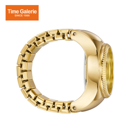 Fossil Watch Ring ES5246 Two-Hand Gold-Tone Stainless Steel Fossil Watch Ring ES5246 Two-Hand Gold-Tone Stainless Steel