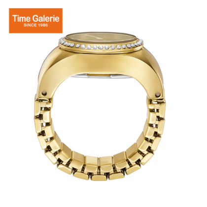 Fossil Watch Ring ES5319 Two-Hand Gold-Tone Stainless Steel