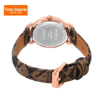 Bonia Women Elegance BNB10830-2597S Leather Strap Women Watch Bonia Women Elegance BNB10830-2597S Leather Strap Women Watch