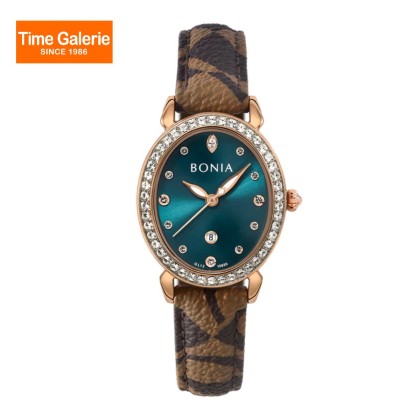 Bonia Women Elegance BNB10830-2597S Leather Strap Women Watch Bonia Women Elegance BNB10830-2597S Leather Strap Women Watch