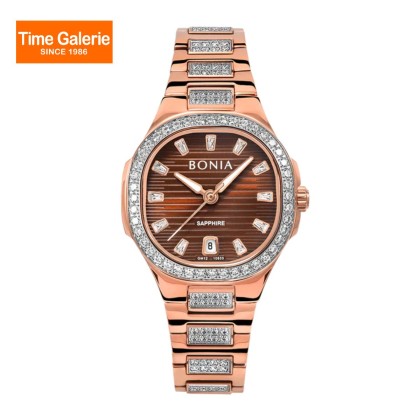 Bonia Cristallo BNB10833-2547LE Stainless Steel Band Women Watch