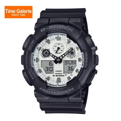 G-Shock GA-100WD-1A Analog-Digital Black Resin Band Men Watch G-Shock GA-100WD-1A Analog-Digital Black Resin Band Men Watch