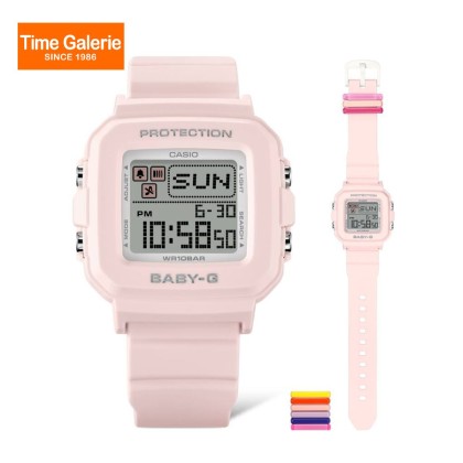 Casio Baby-G BGD-10L-4 Digital Watch Pink Resin Band Women Watch Casio Baby-G BGD-10L-4 Digital Watch Pink Resin Band Women Watch
