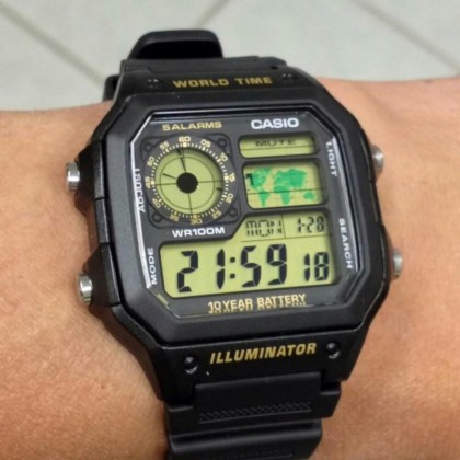 CASIO GENERAL AE-1200WH-1BVDF CASIO GENERAL AE-1200WH-1BVDF