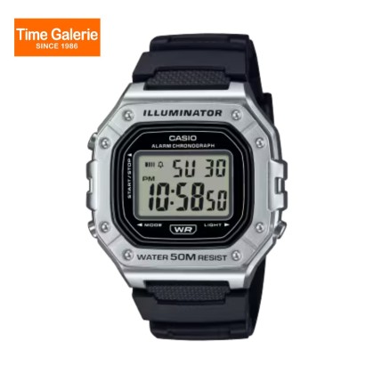 Casio General W-218HM-7AV Resin Band Digital Men Watch Casio General W-218HM-7AV Resin Band Digital Men Watch