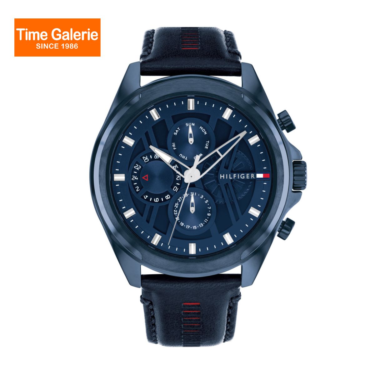 Tommy Hilfiger 1710655 Quartz Leather Strap Men Watch