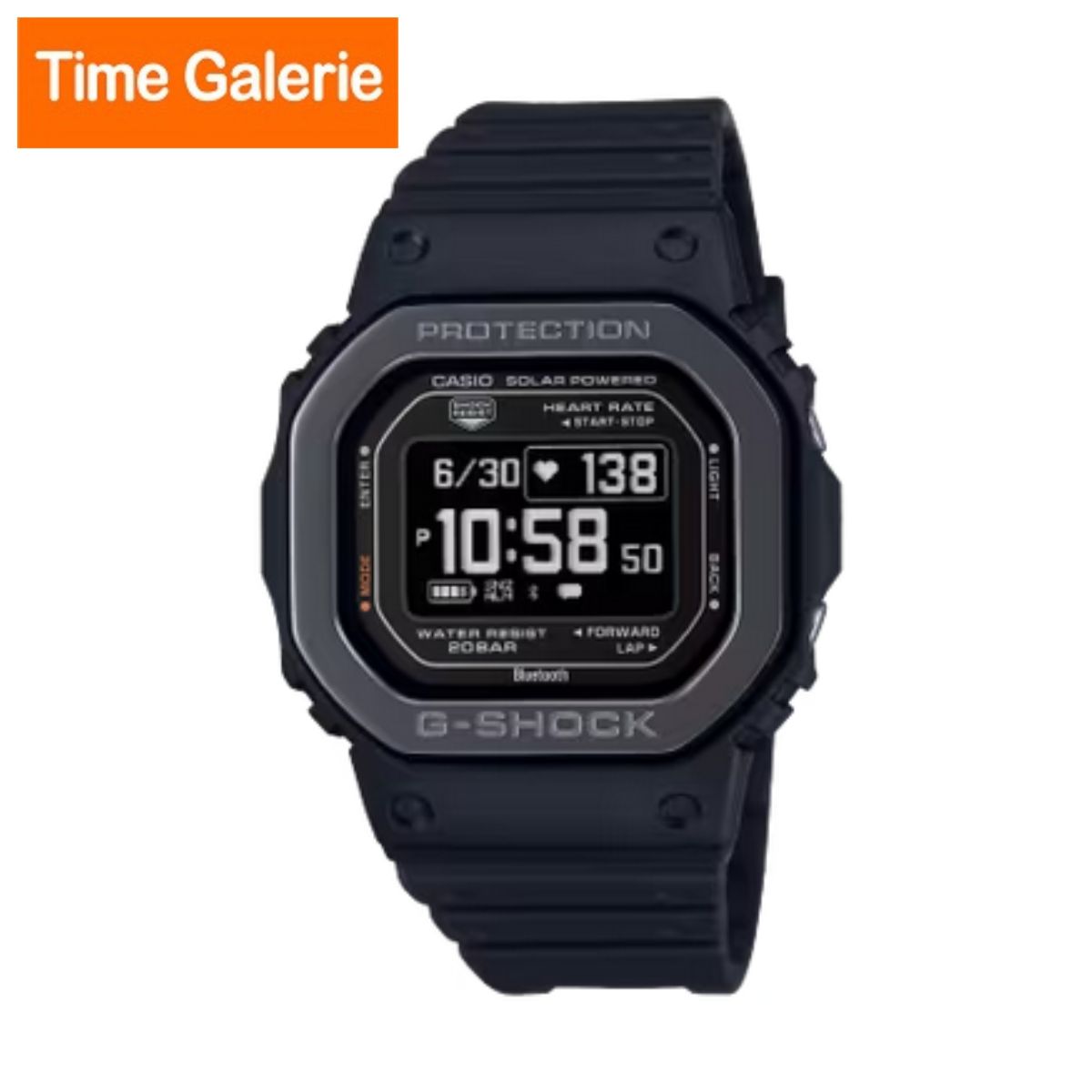 Casio G-Shock G-Squad DW-H5600MB-1 Black Bio-Based Resin Band Men Sport ...