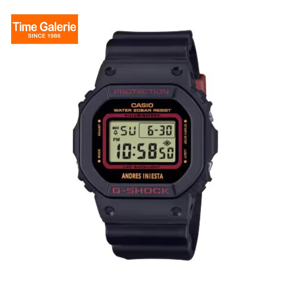 Casio G-Shock DW-5600AI-1 Digital X Andrés Iniesta Signature Men Watches